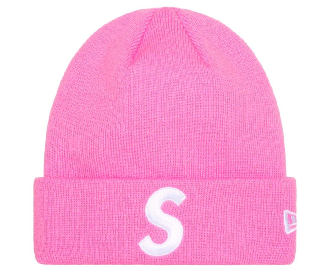 美國代購Supreme New Era Logo Beanie 冷帽帽cap 代購日本代購, 女裝