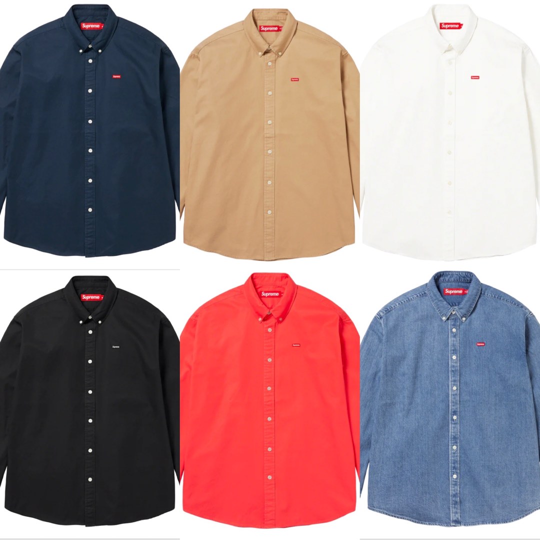 美國代購Supreme Small Box Shirt 恤衫日本代購代購, 男裝, 上身及套裝