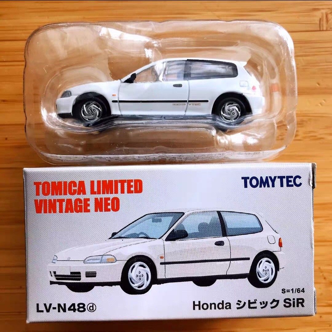 包速遞Tomytec EG6 LV-N48d Honda Civic SiR-II 白色tomica TLV TLVN