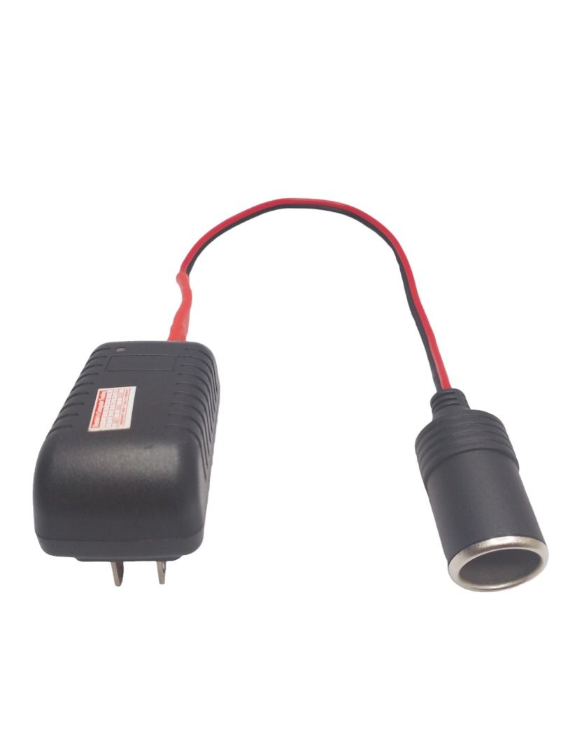 AC/DC ADAPTER 12V to CAR CIGARETTE LIGHTER SOCKET POWER ADAPTER, BEST ...