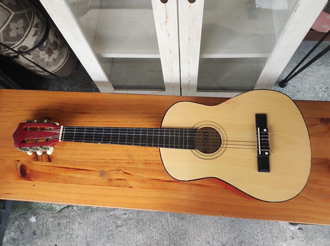 Acoustic Mini Guitar, Hobbies & Toys, Music & Media, Musical ...