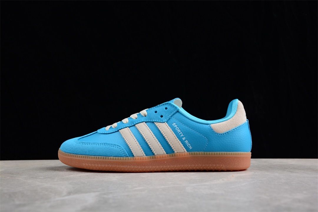 Mens adidas samba blue suede store