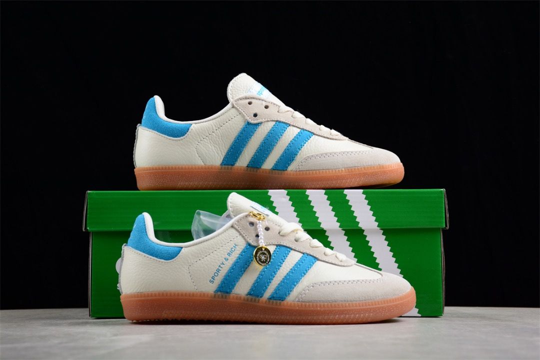 Adidas samba og blue orange new arrivals