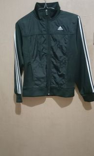 Adidas trifoil Jacket tracktop original jaket hitam pekat