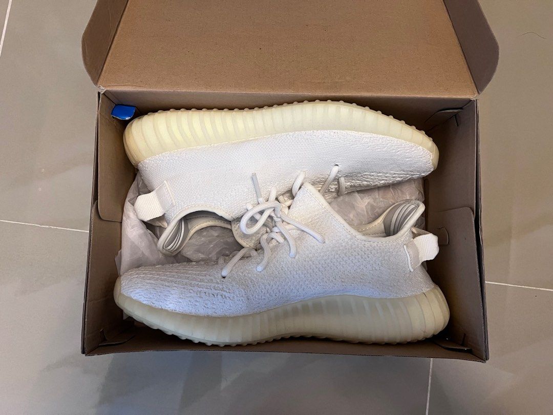 Adidas yeezy hot sale white 95