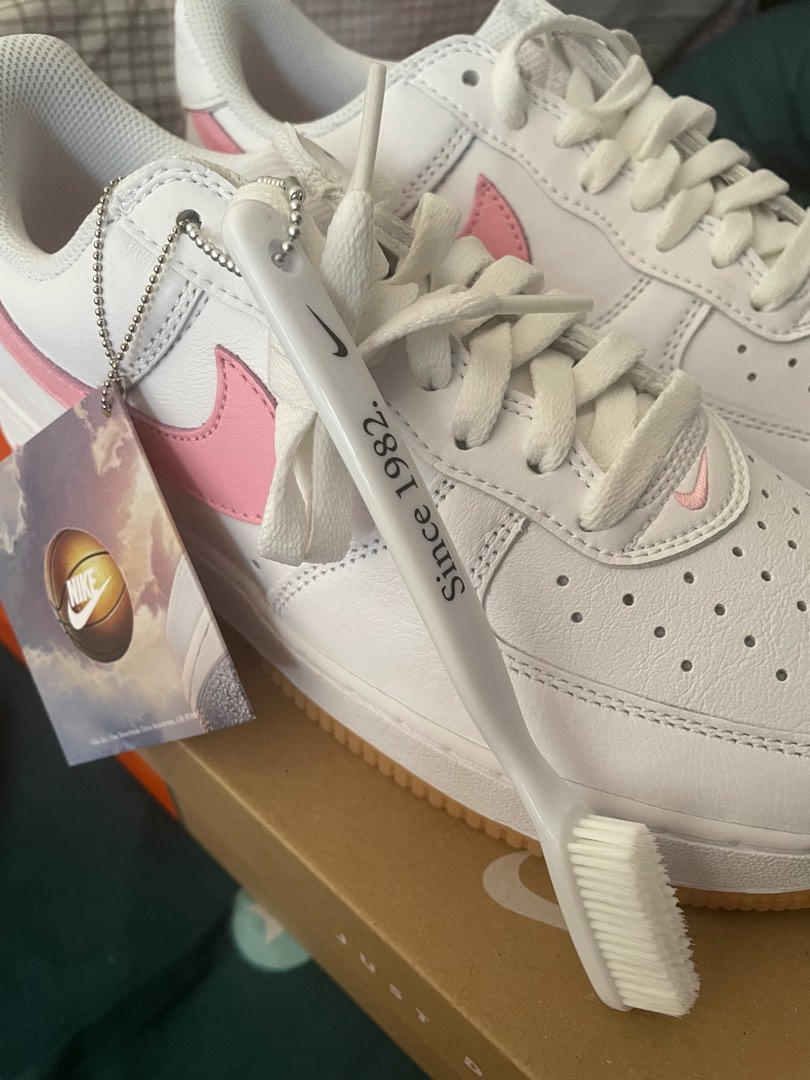 Nike air force 1 baby best sale pink