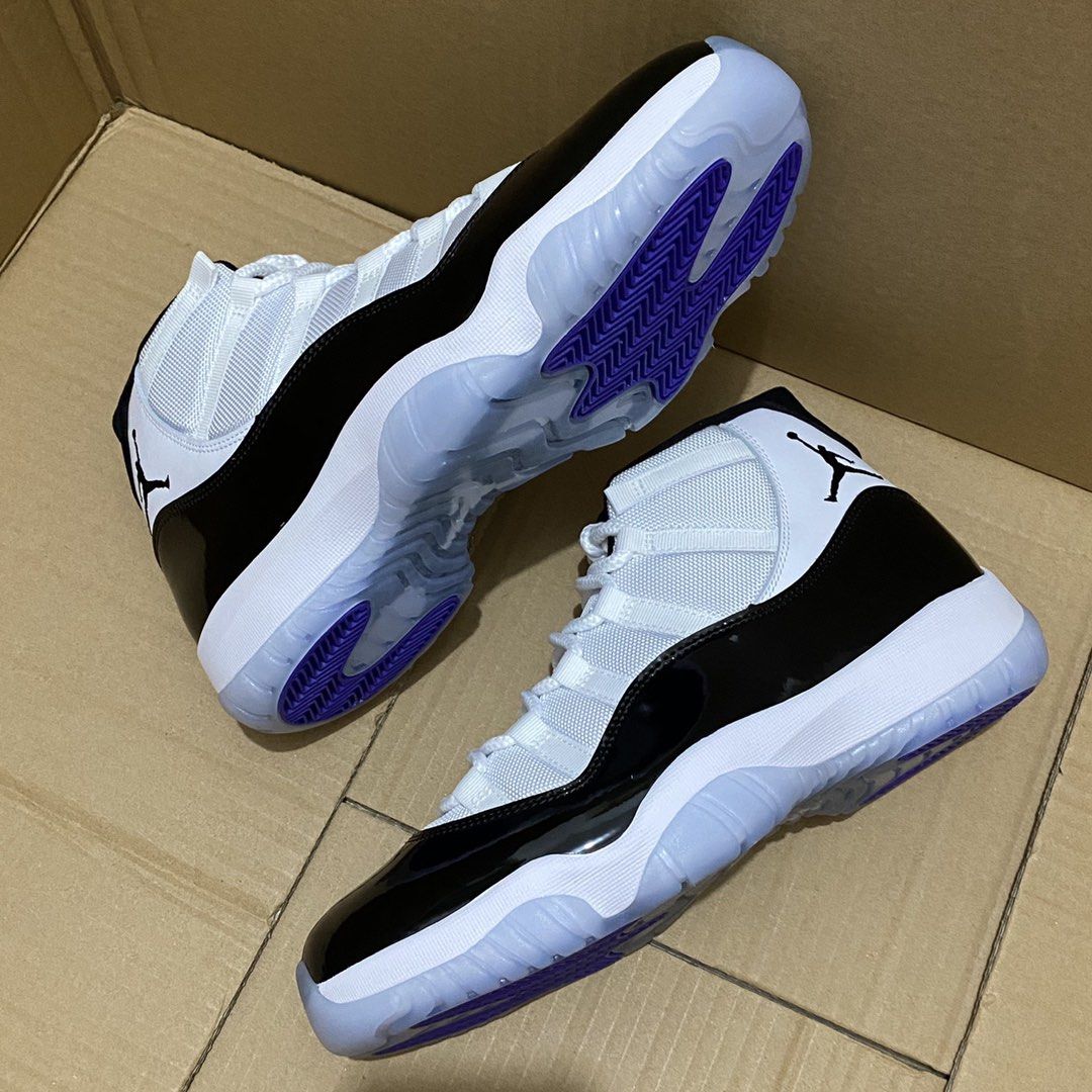 Air Jordan 11 Retro Concord （2018）, 名牌, 鞋及波鞋- Carousell