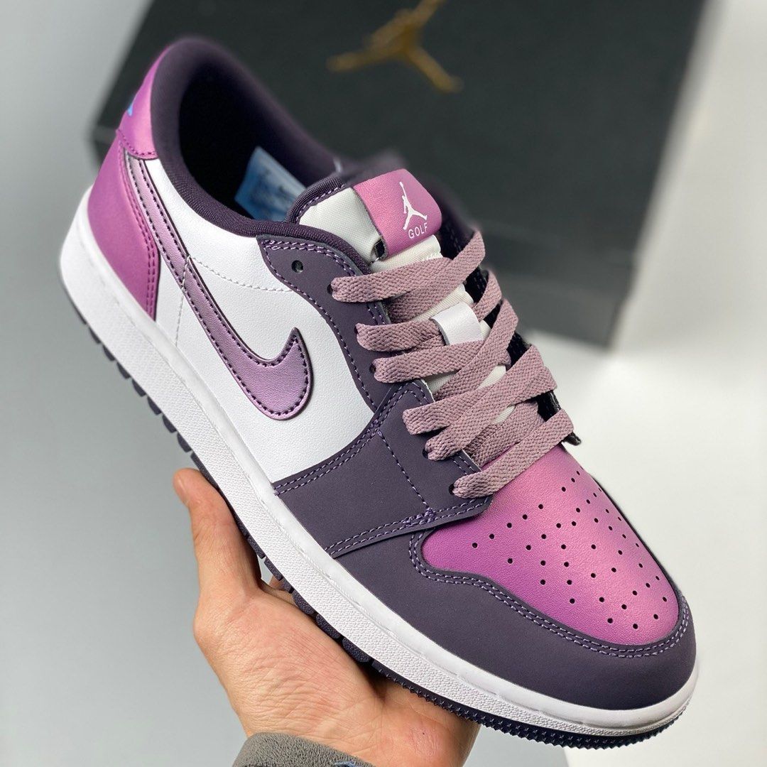 Air jordan 1 sales retro low purple