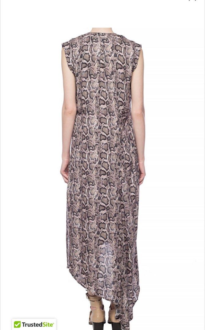 Allsaints AllSaints tate misra snake print maxi