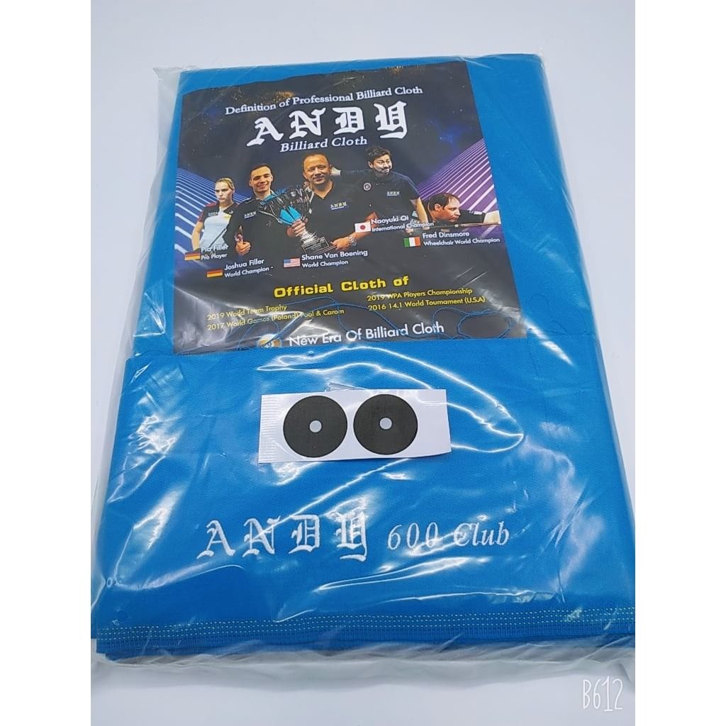 ANDY BILLIARD CLOTH / TAPETE PARA SA LAMESA NG BILYARAN, Sports