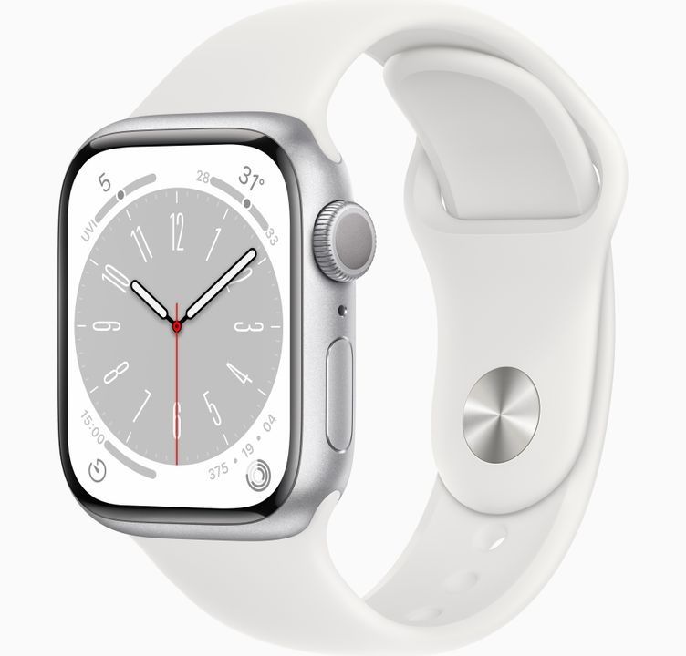 White and cheap silver watch