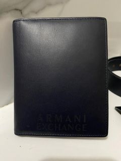 Armani Exchange Passport and card holder