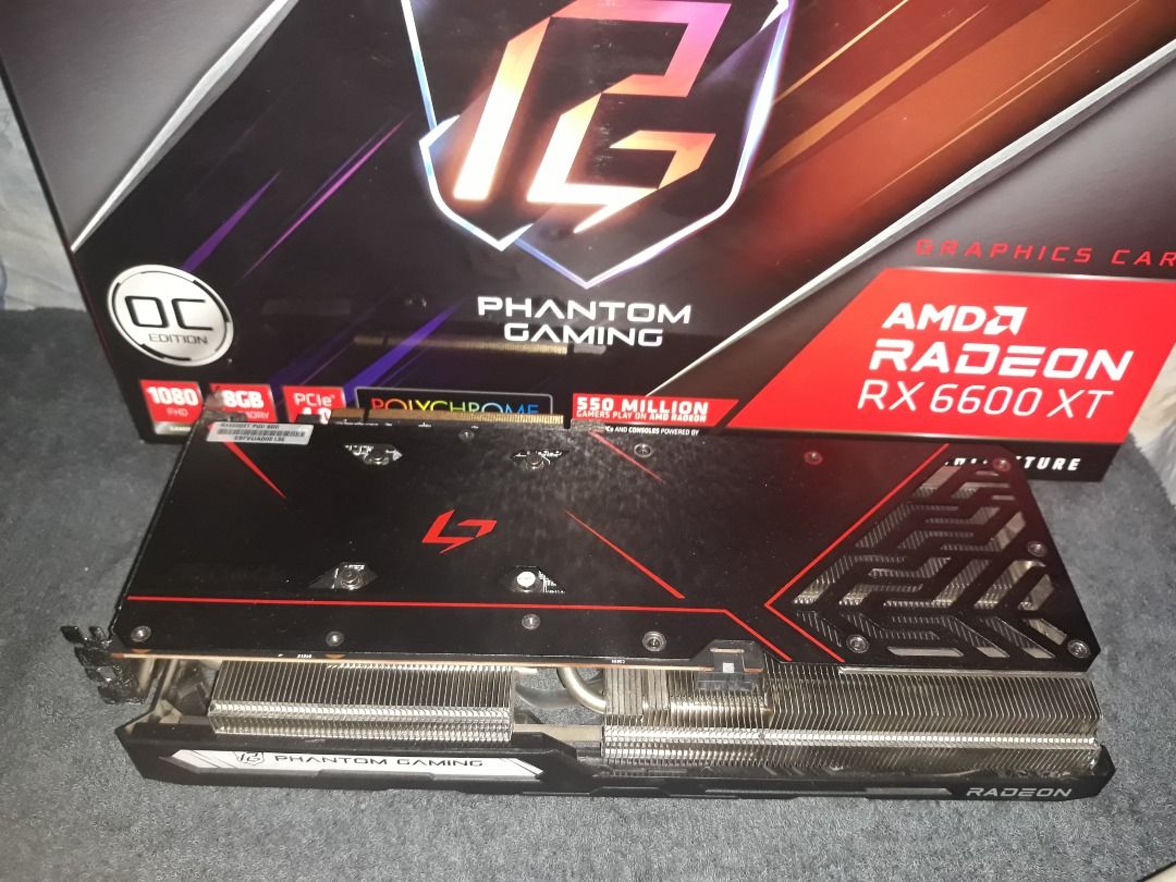 ASRock  AMD Radeon™ RX 6600 XT Phantom Gaming D 8GB OC