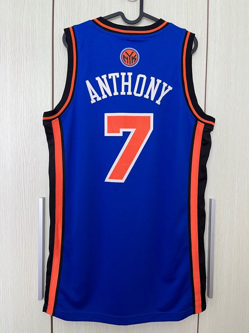 Adidas Carmelo Anthony New York Knicks Size 48 Lights Out Black