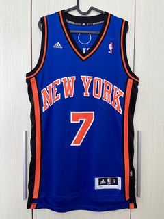 Nike Authentic Carmelo Anthony Icon Jersey W/Bibigo Patch - 44 for