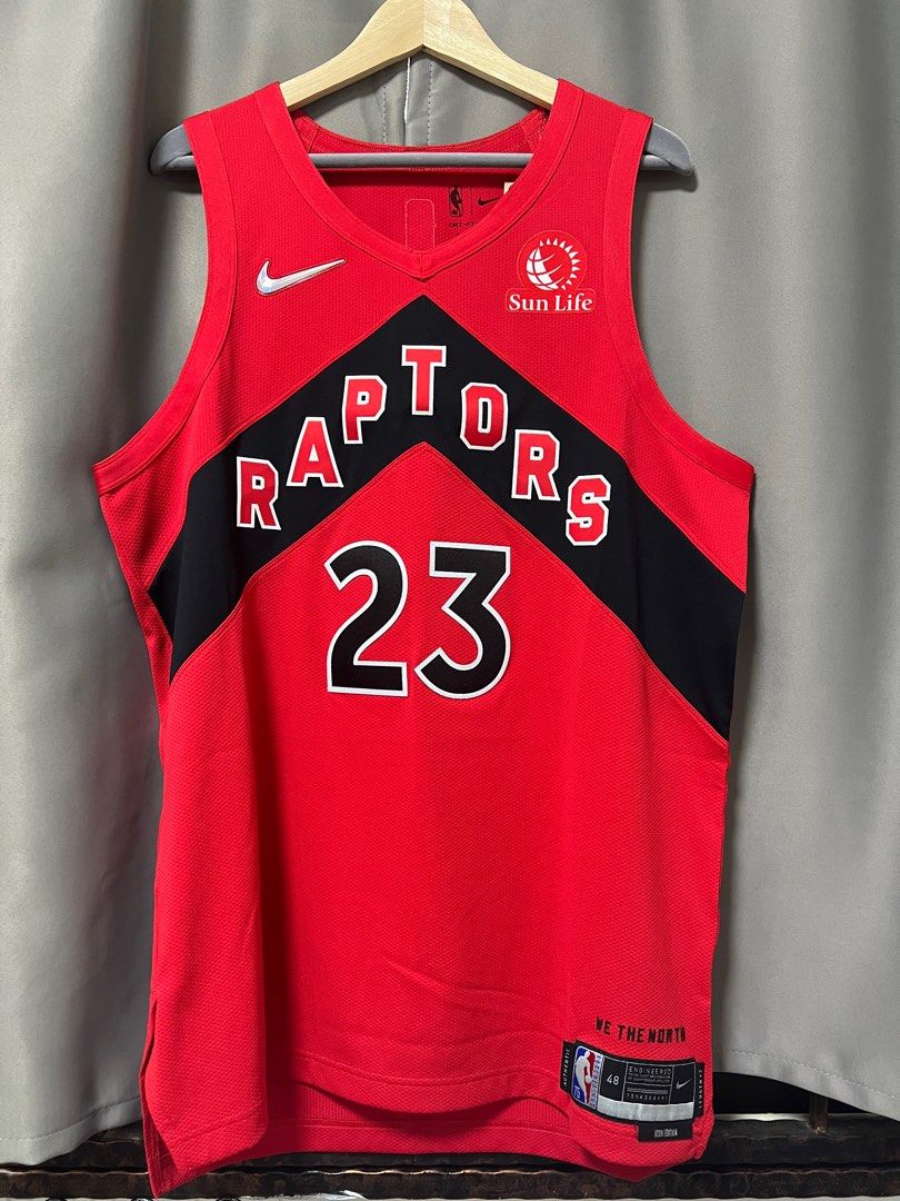 Nike City Edition Toronto Raptors Authentic Fred Vanvleet Basketball Jersey  40 S