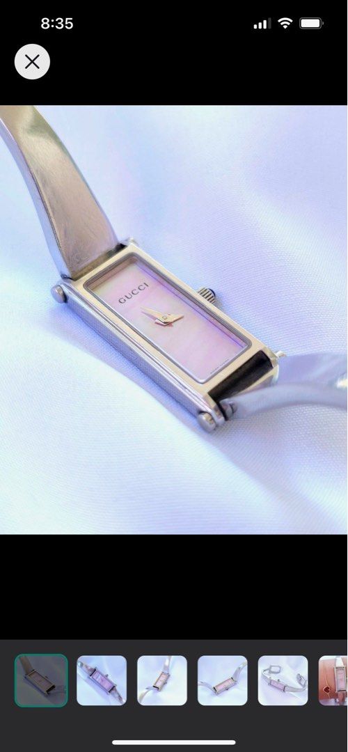 Gucci classic bangle watch store