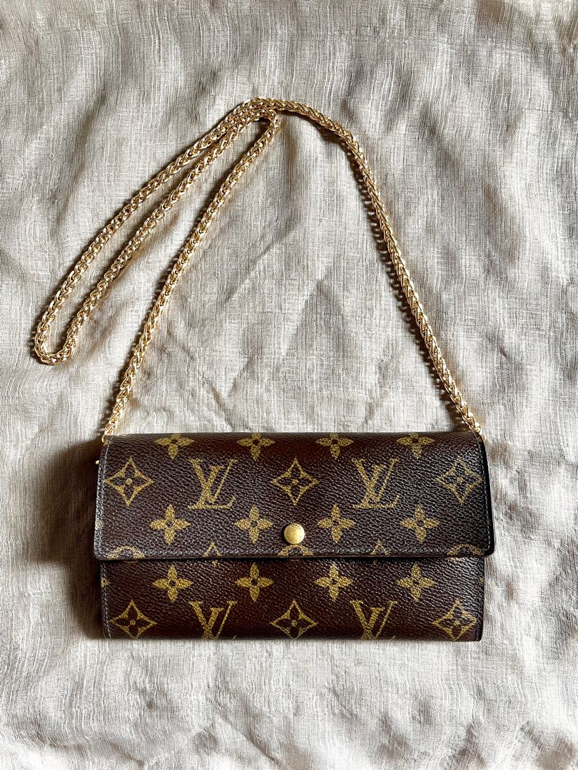 Authentic Louis Vuitton Sarah Wallet, Luxury, Bags & Wallets on