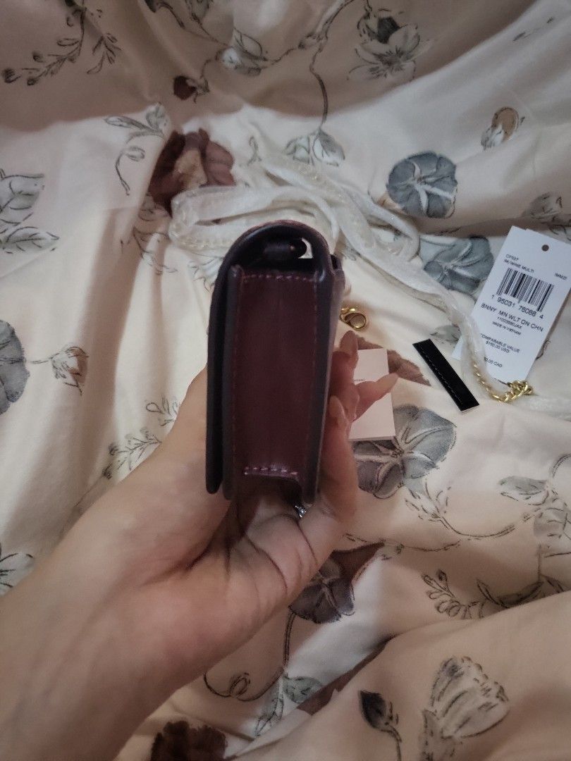 Authentic/Original Coach New York Lunar New Year Mini Wallet On A Chain ...