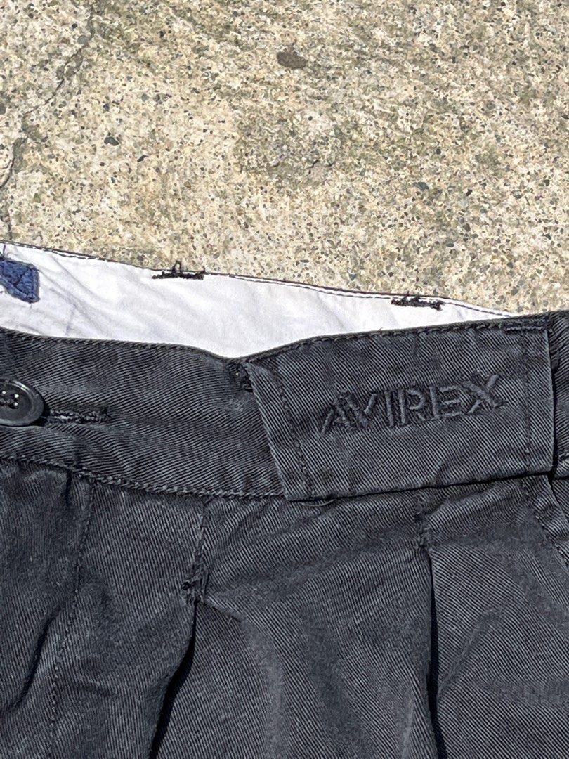 AVIREX Straight Leg Black Pants (Category: Jeans) located in Lingayen. Submitted by stamp.ede (Listing ID 1253567848, Image 1). Description: For Sale Avirex Black Straight Pants 💦AVIREX Straight alwg Black Pants Width 33 Length 45 Leg Opening 8.5 Very Good Condition Loc: Lingayen, Pangasinan (JnT courier) Pm me if interested.