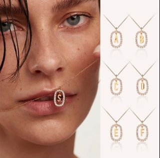 ✨A-Z Initial 字母靚款頸鏈 頸鍊64238420377729110