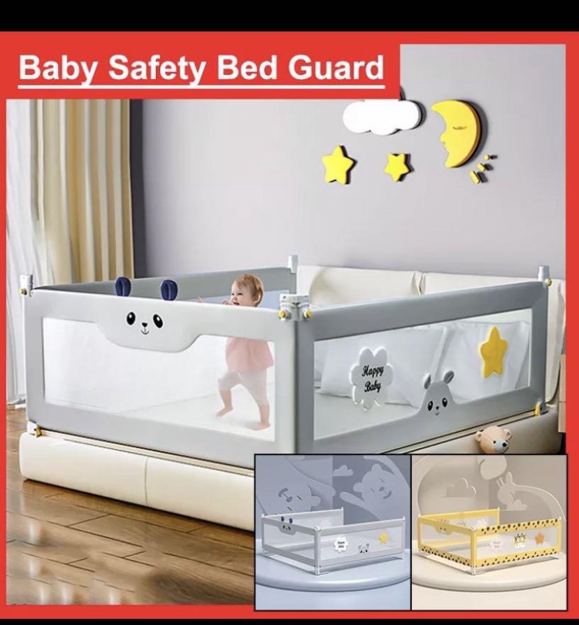 Full sets Baby bed guard/fence, Babies & Kids, Baby Nursery & Kids