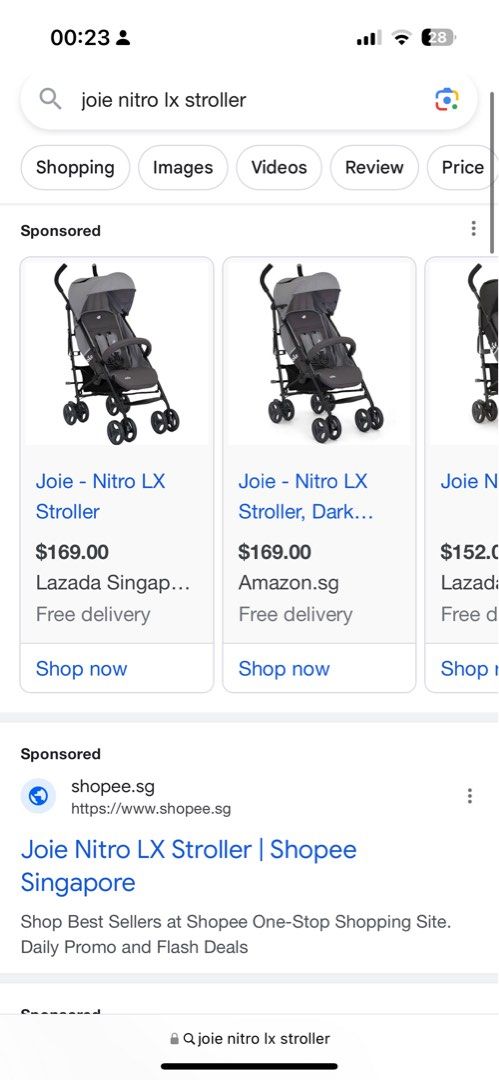 Baby stroller brand new joie nitro lx stroller Babies Kids