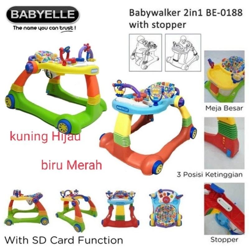 Baby elle walker 2 in 1 clearance