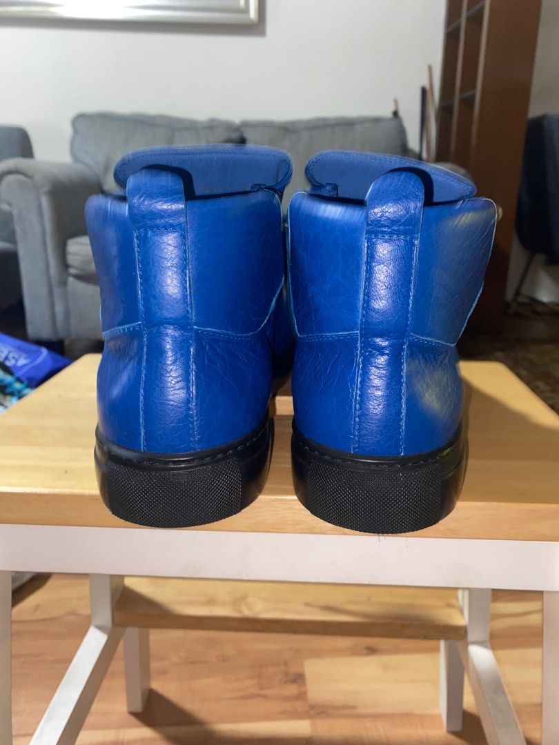 Balenciaga arena high womens best sale blue