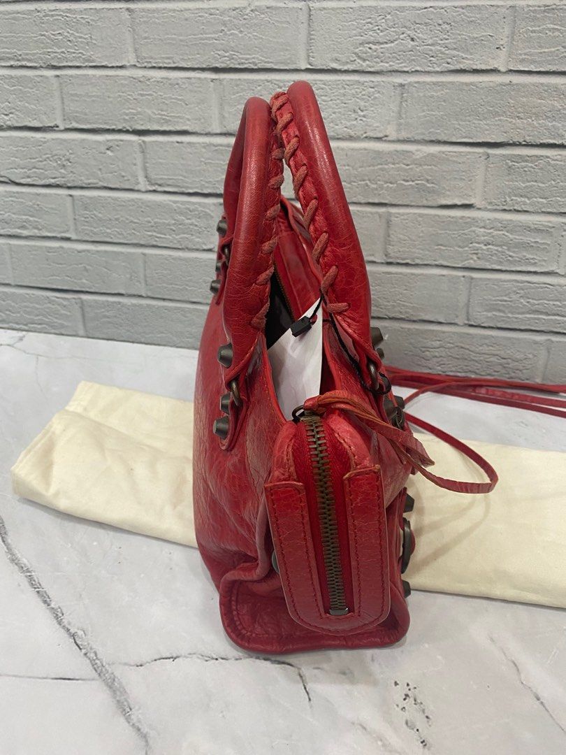 Tas Balenciaga Mini Balenciaga Classic City Red BALENCIAGA Mini