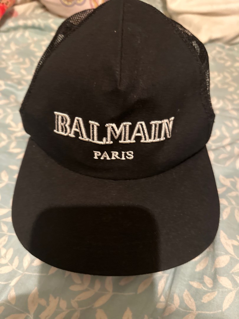 Balmain Cap, Men's Fashion, Watches & Accessories, Caps & Hats on Carousell