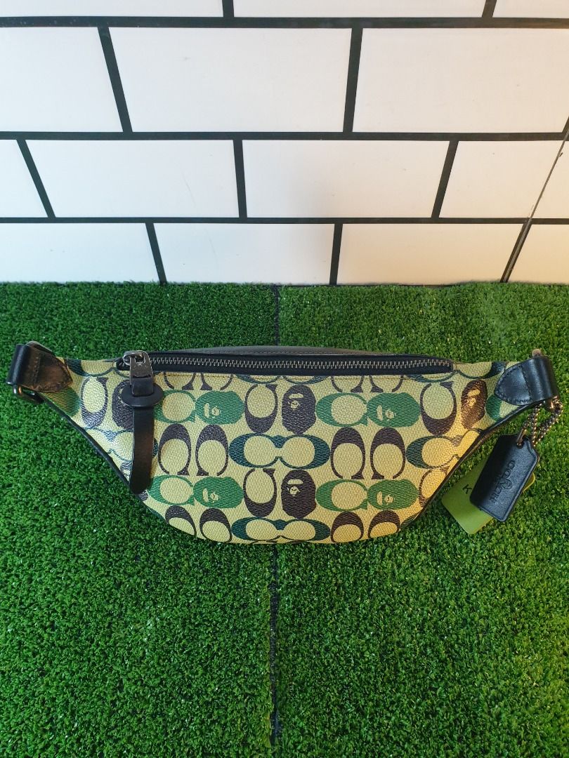 Bape x coach best sale rivington belt bag
