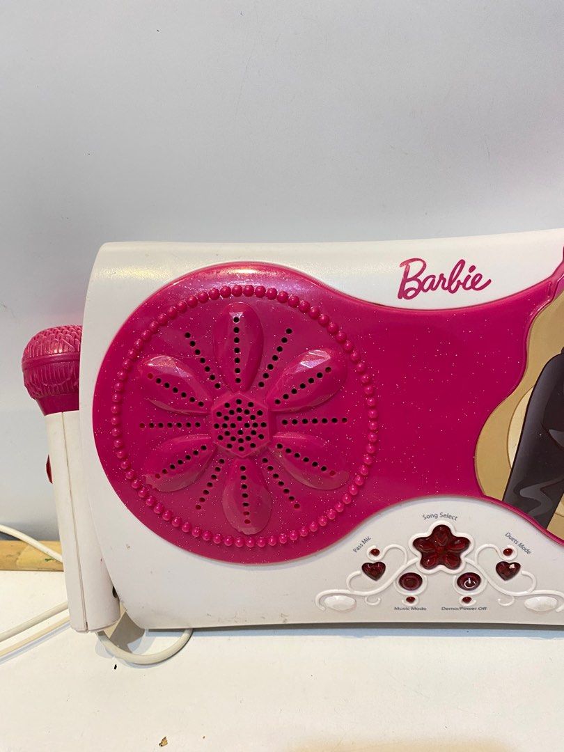 BARBIE DAZZLING DUETS MUSIC SING ALONG KARAOKE WITH MICROPHONE MP3, Hobbies & Toys, Toys