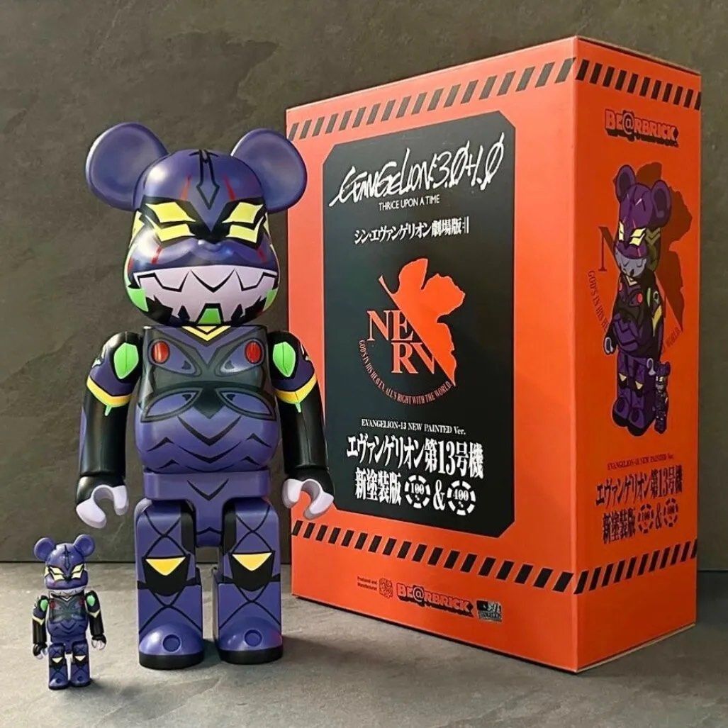 Be@rbrick Eva 13號機100％ & 400％ Be@rbrick 葛飾北斎「冨嶽三十六景