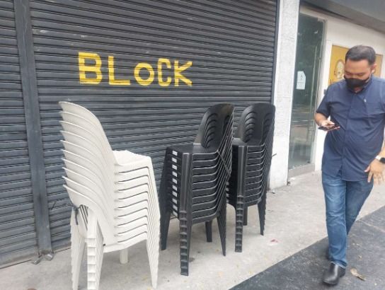 BLACK HANNITA MONOBLOCK CHAIRS To Pasig City Furniture Home