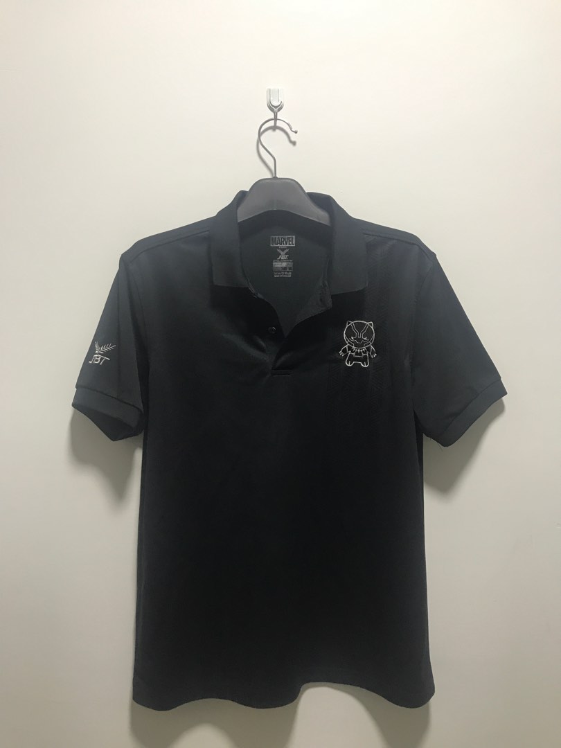 Black panther polo shirt hot sale