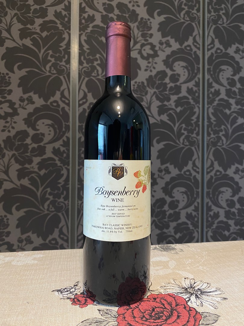 Boysenberry Wine, Food & Drinks, Alcoholic Beverages on Carousell