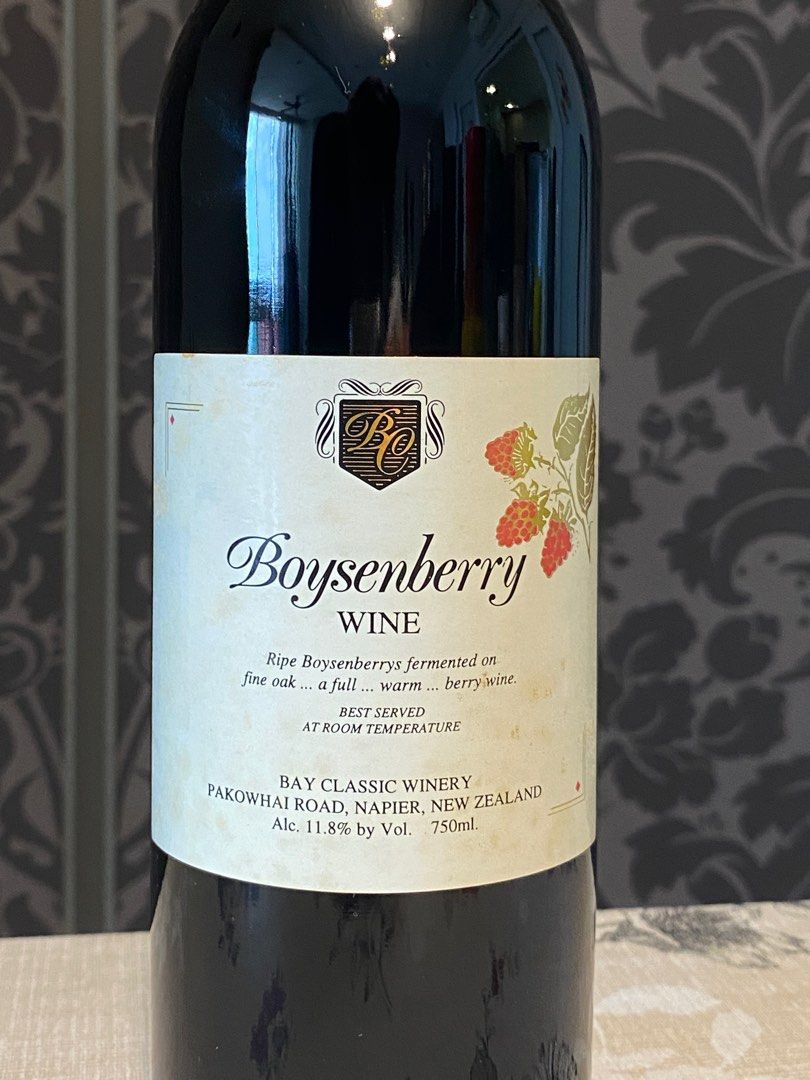 Boysenberry Wine, Food & Drinks, Alcoholic Beverages on Carousell