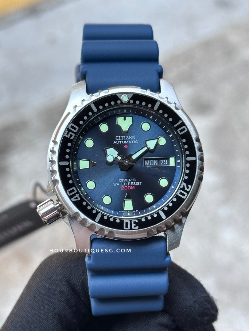 Citizen automatic divers on sale water resist 200m