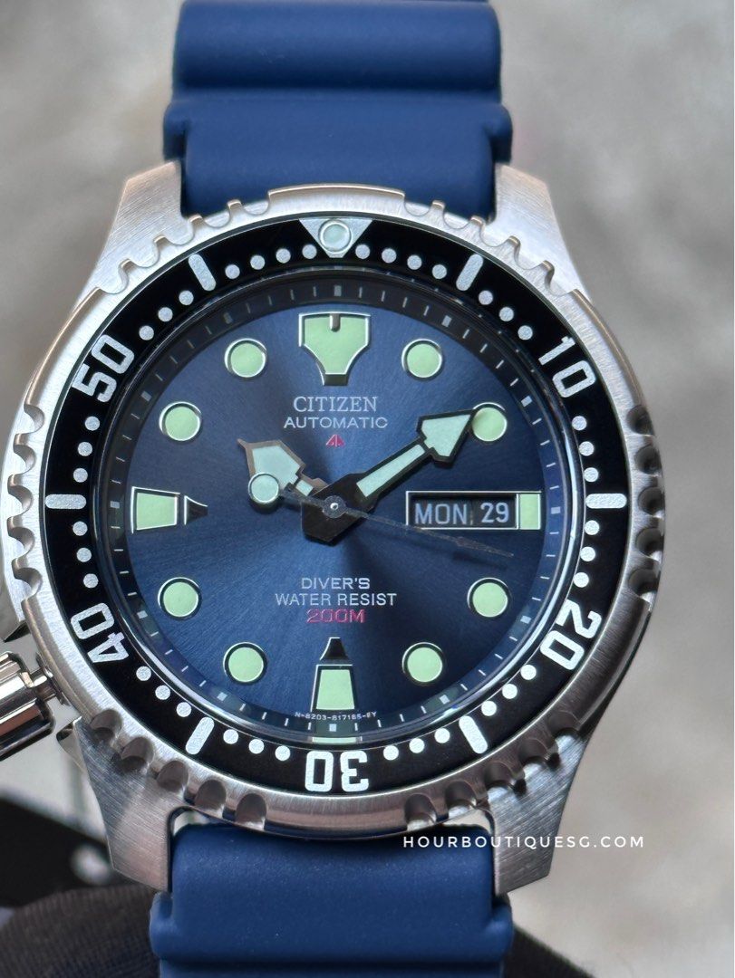 Citizen promaster sales ny0040 blue