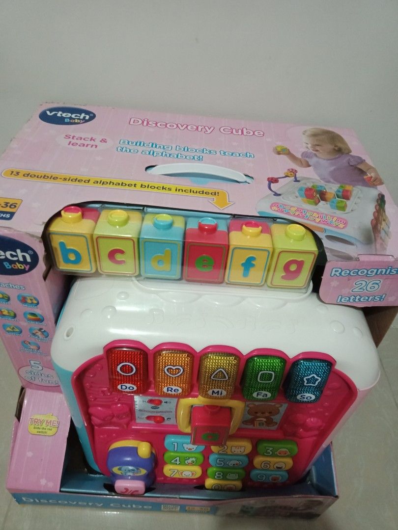 Brandnew Vtech Discovery Cube Hobbies Toys Toys Games on Carousell
