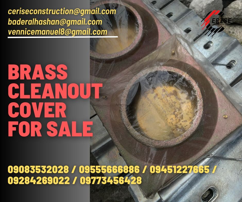 Brass Cleanout cover for sale, Commercial & Industrial, Industrial