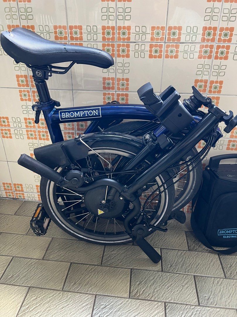 Brompton bolt blue store lacquer