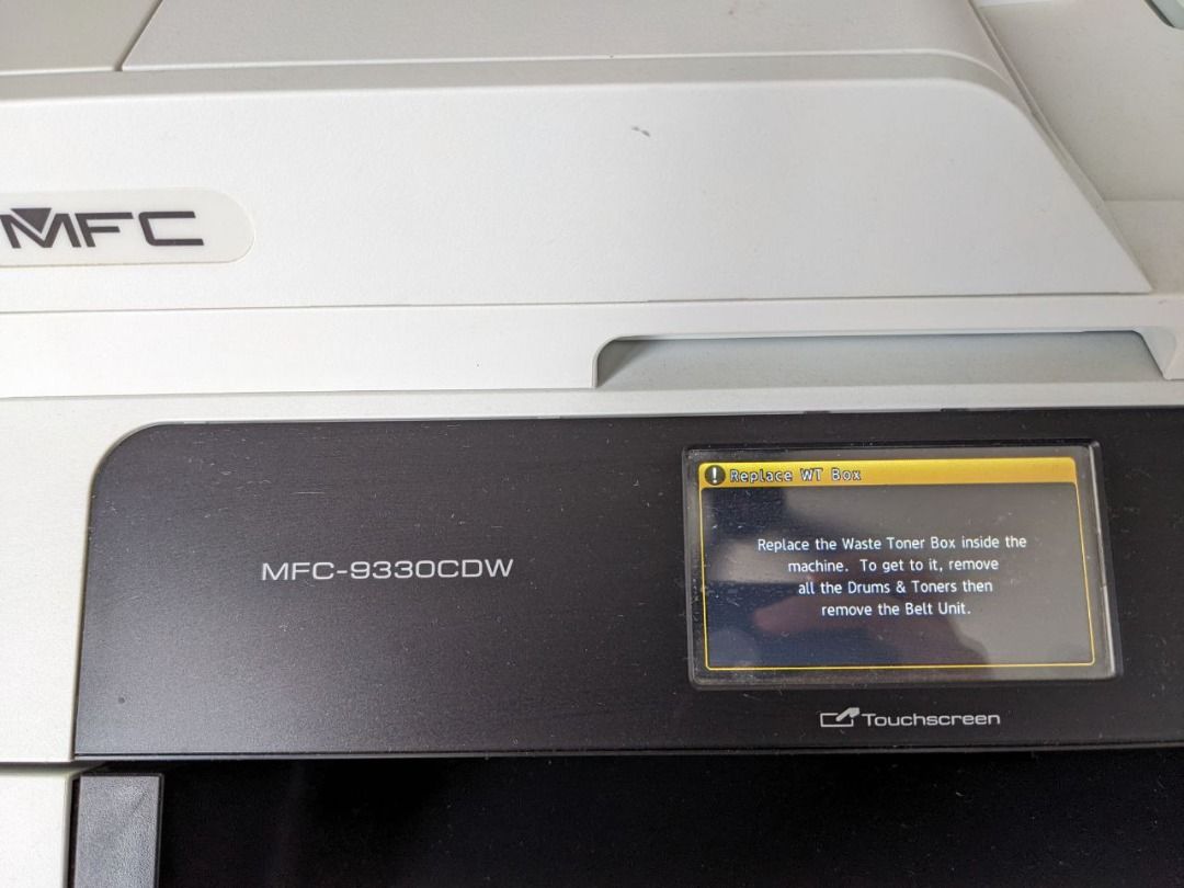 Brother MFC9330CDW printer (WT error), Computers & Tech, Printers