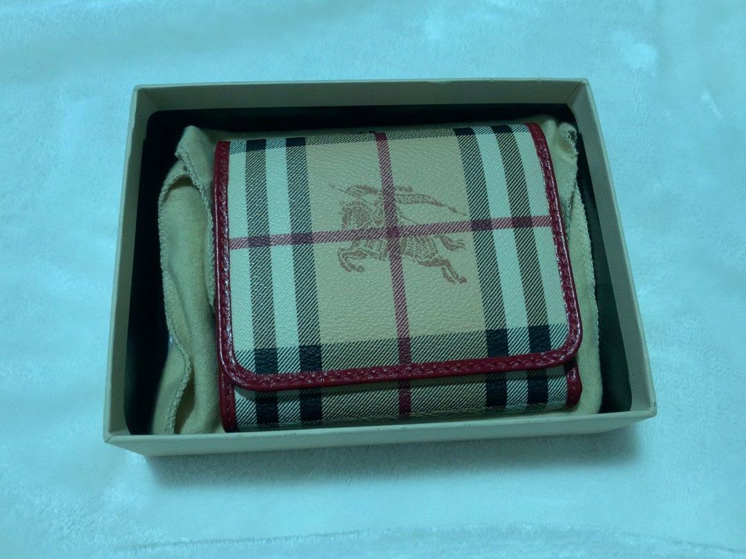 BURBERRY Small Folding Wallet Women s Fashion Bags Wallets