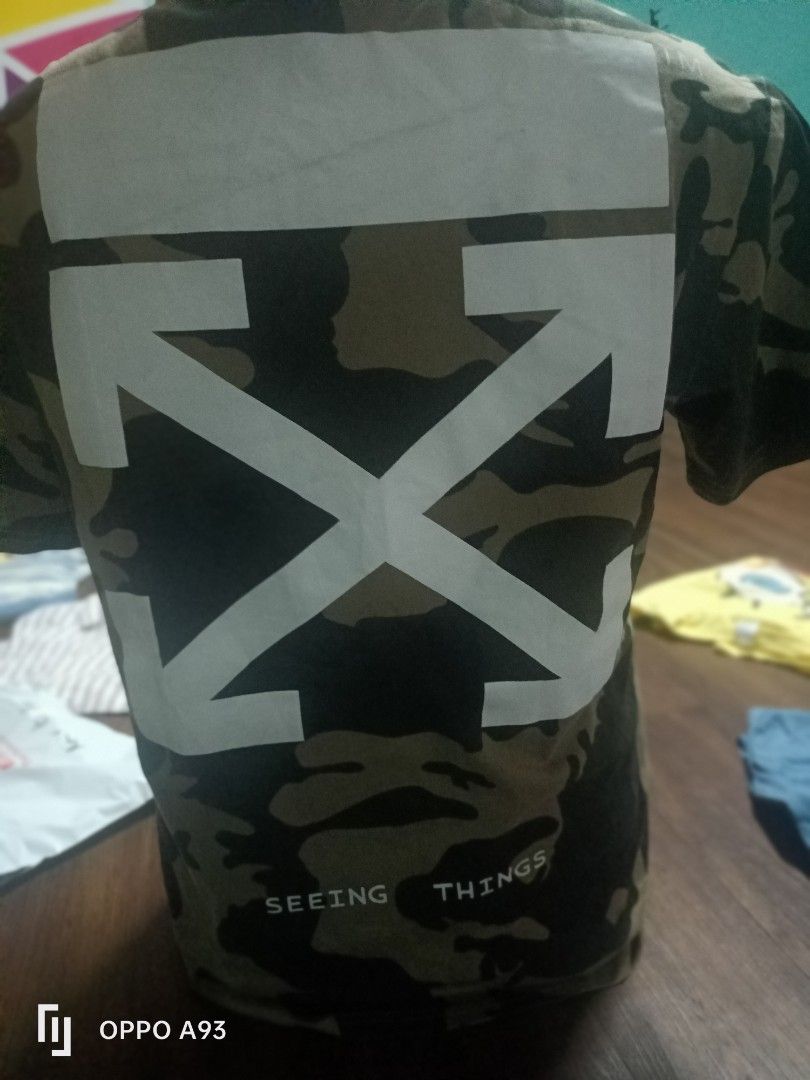 Off white seeing things camo clearance