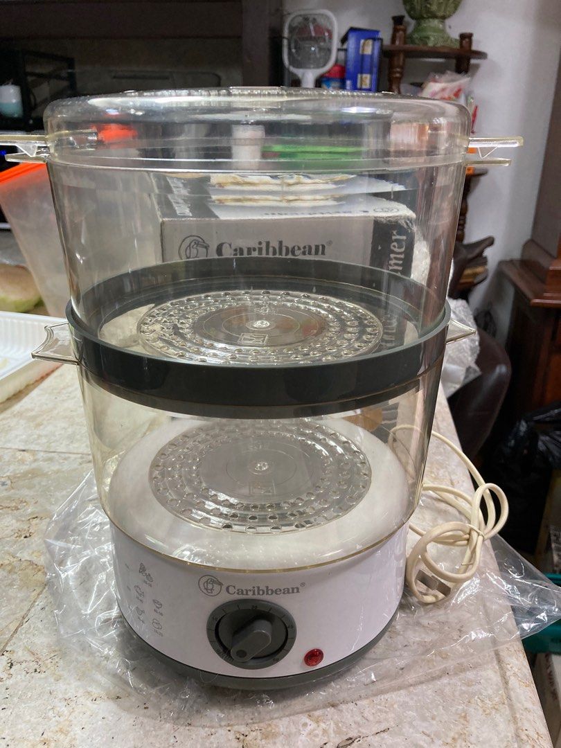 Caribbean Electric Steamer, Furniture & Home Living, Kitchenware