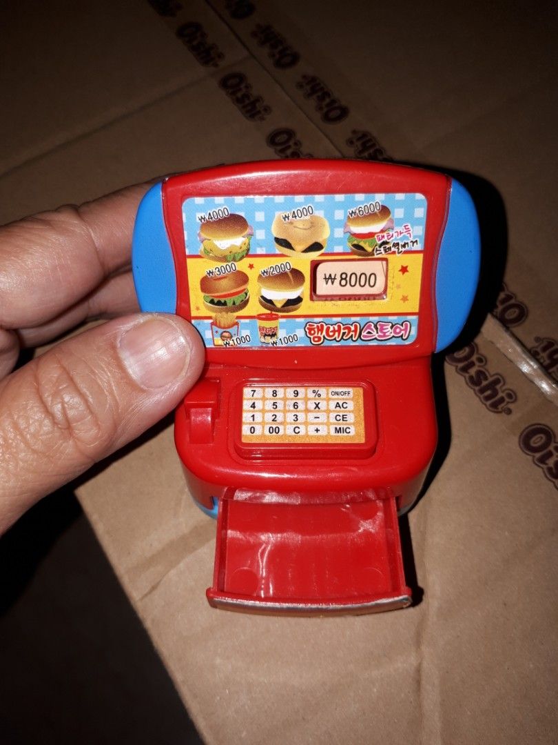 Cash register burger toy (Category: Kids Toys) located in Quezon City. Submitted by secretluxuryshop (Listing ID 1253647065, Image 1). Description: .