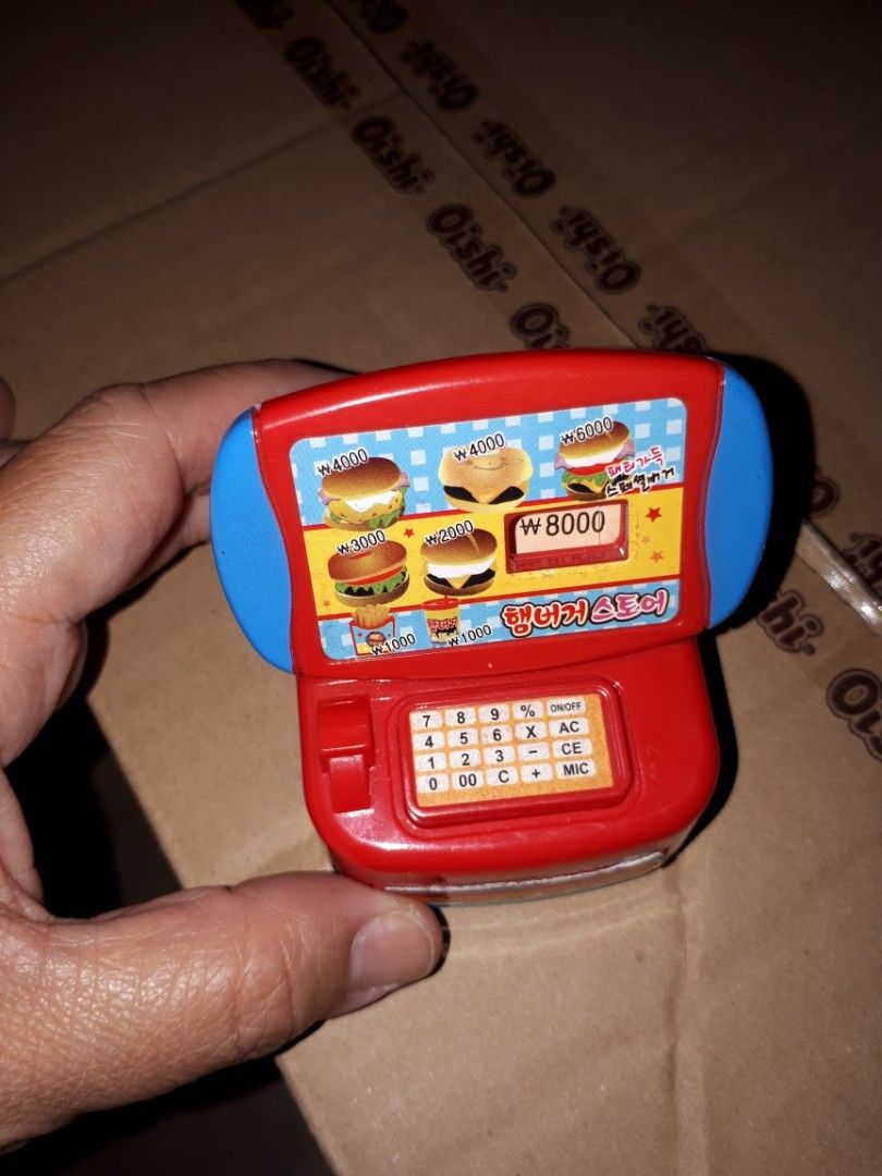 Cash register burger toy (Category: Kids Toys) located in Quezon City. Submitted by secretluxuryshop (Listing ID 1253647065, Image 2). Description: .