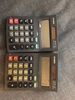 Casio calculator x 2